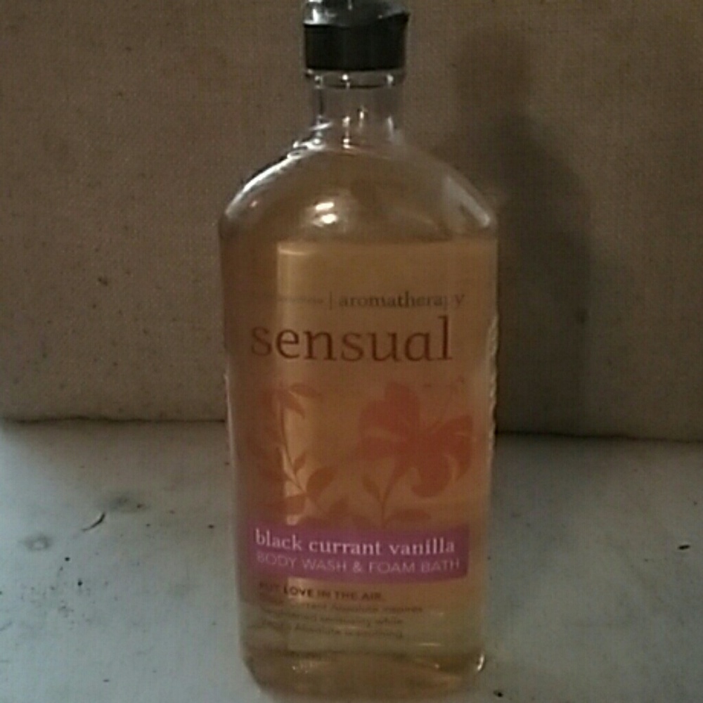 Sensual body wash and foam bath